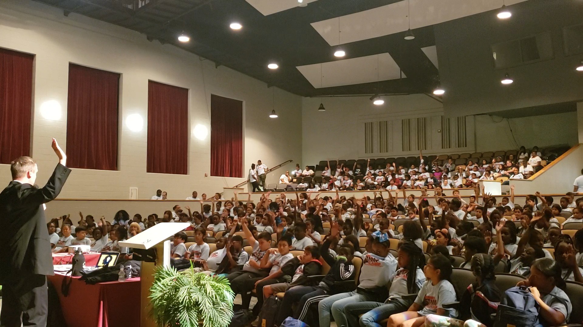 Intergalactic Education's Justin Park delivers keynote speech at Summer Space Camp